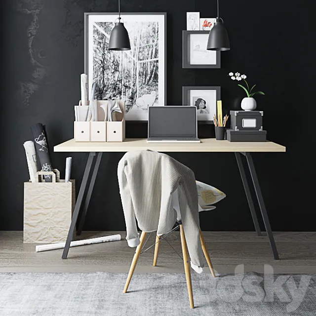 Desktop - set 3DModel