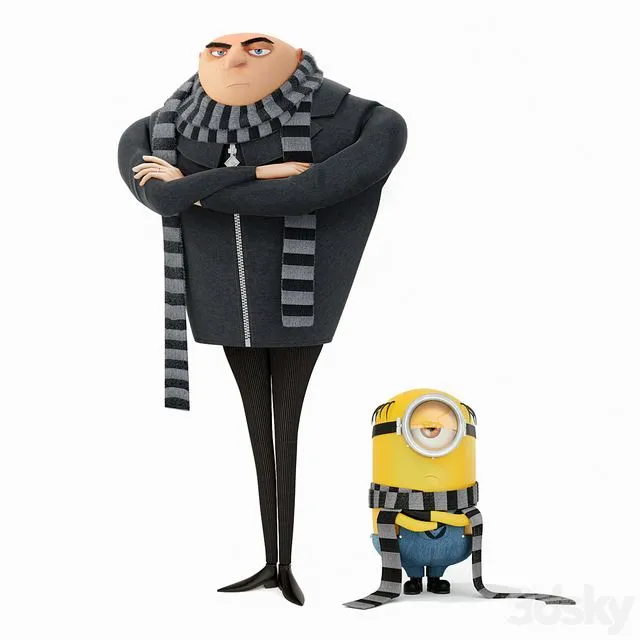 Despicable MI 3D Model