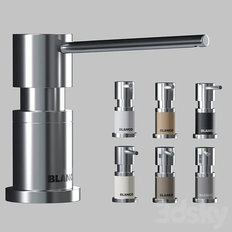 Detergent dispenser BLANCO LATO 3D Model Free