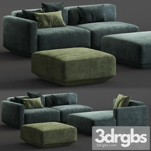 Develius Modular Sofa 3D Model Download