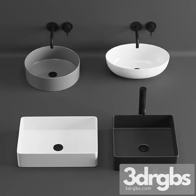 Devit Washbasins 3D Model Free