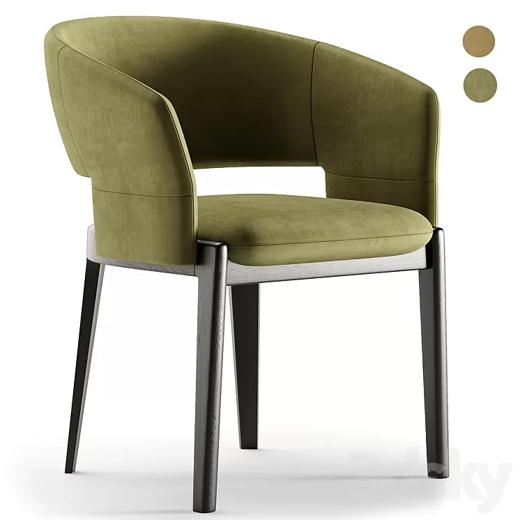 Devon chair 3D Model Free