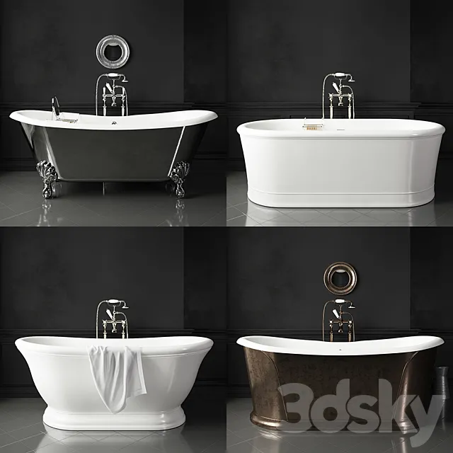 Devon & Devon Bath set (vray. corona) 3DModel