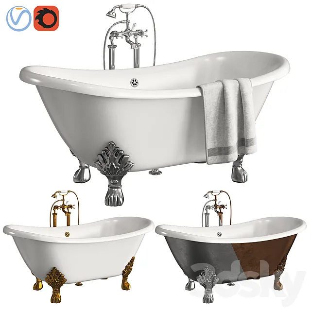 Devon & Devon Chérie Bath 3DModel