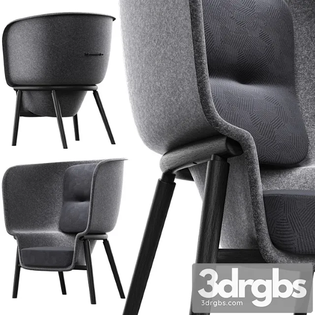 Devorm pod chair 3D Model Free