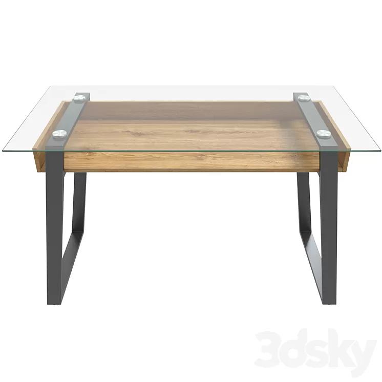 Dexter desk 3D Model Free