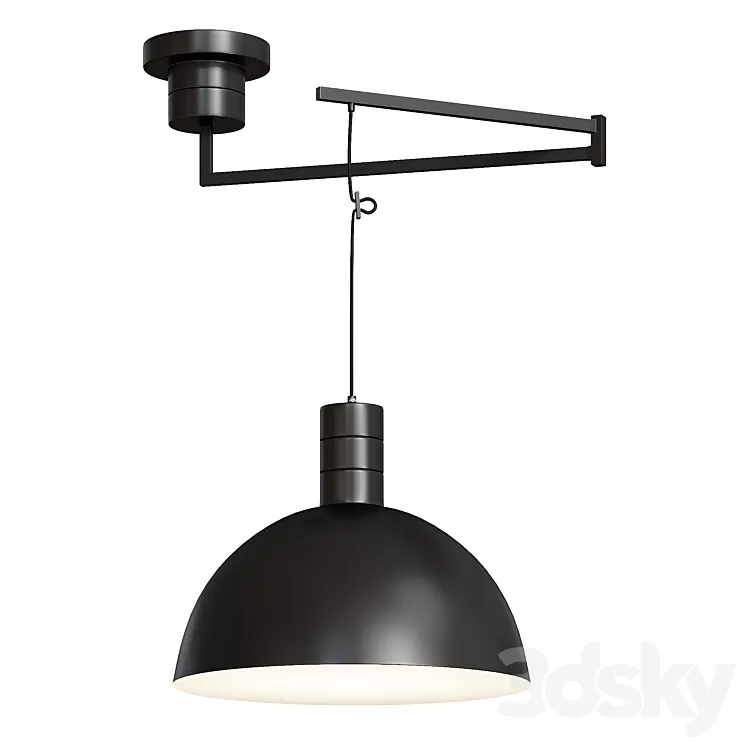 Deysi Dome Black 3D Model Free