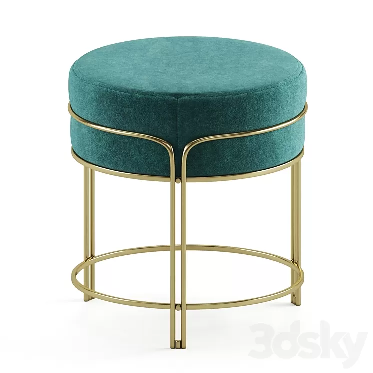 DG-Home SEATTLE Pouf 3D Model