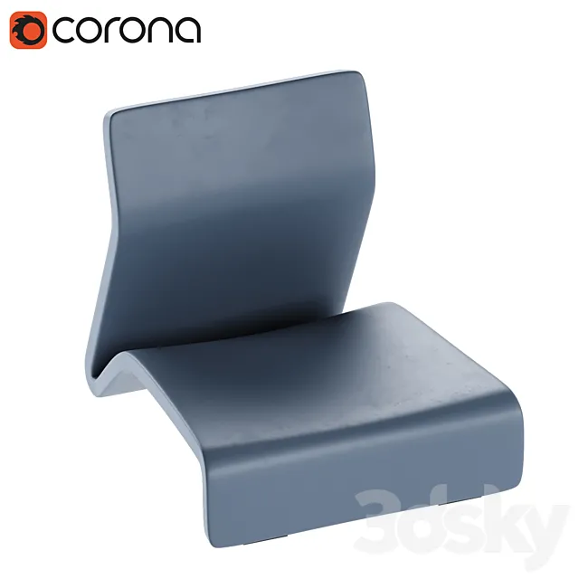 Diabla clip chair 3DModel