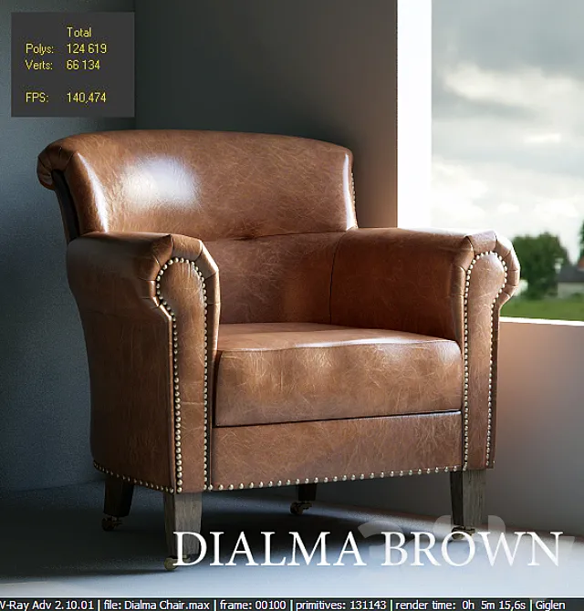 Dialma Brown 3D Model