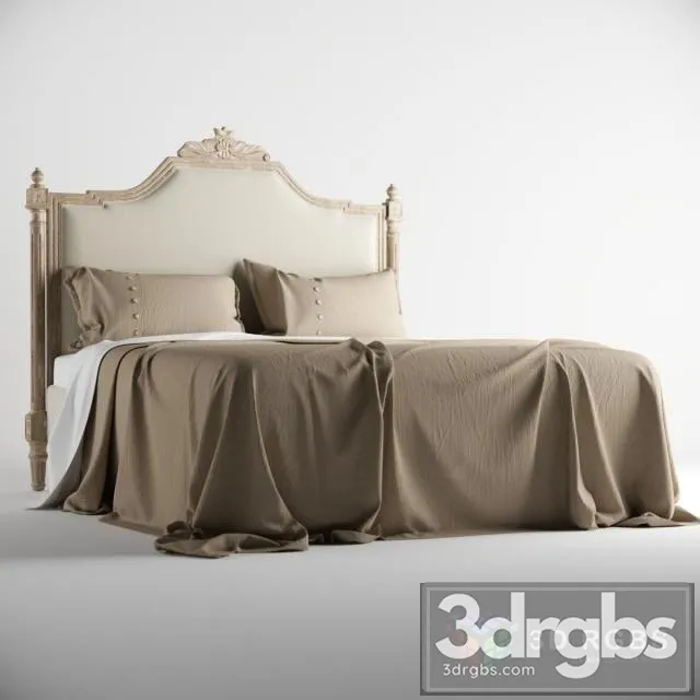 Dialma Brown DB001966 Bed 3D Model Free