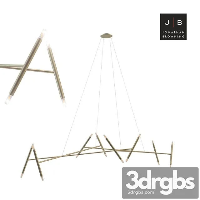 Diamant Chandelier 1556 3D Model Free