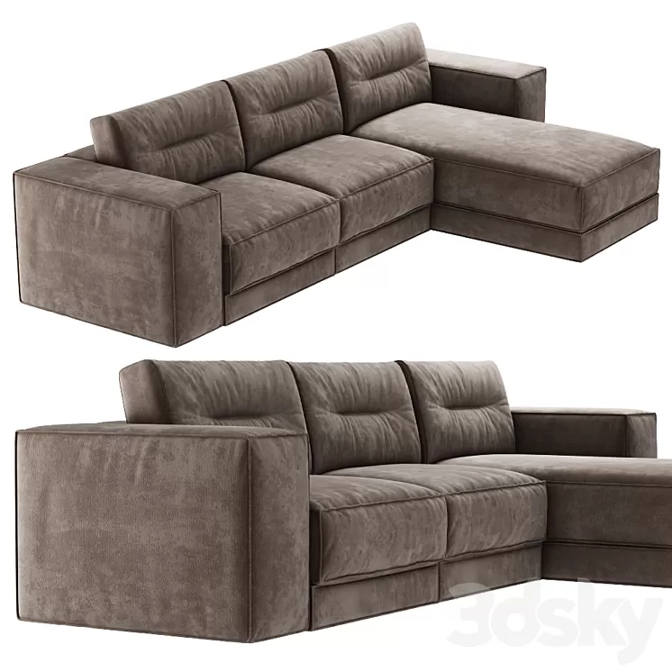 DIEKE sofa by Piet Boon 3D Model