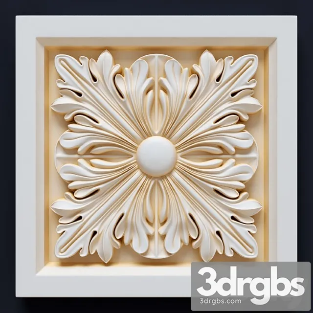 Diekor Rozietka 4 3D Model Free