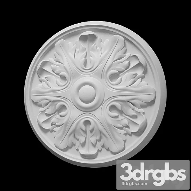 Diekorativnaia Rozietka 3D Model Free