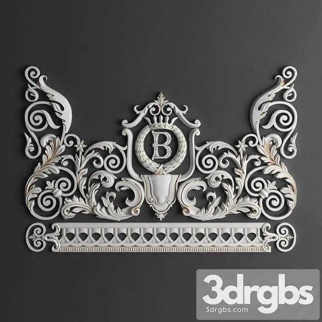 Diekorativnoie Panno 10 3D Model Free