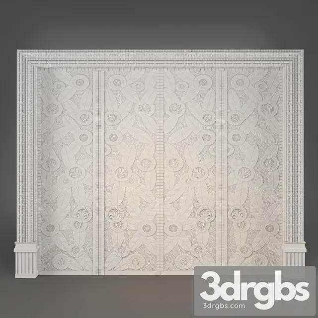 Diekorativnoie Pano 2 3D Model Free