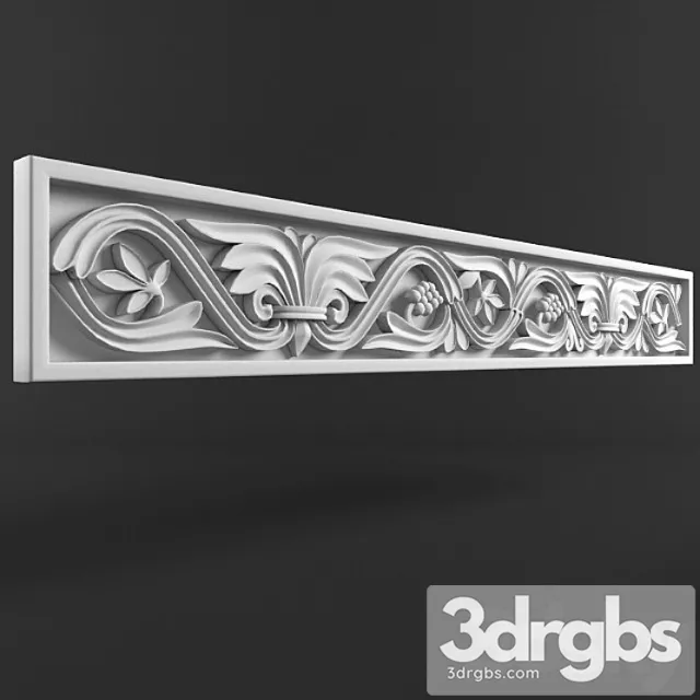 Diekorativnyi Eliemient Fasada 2 3D Model Free