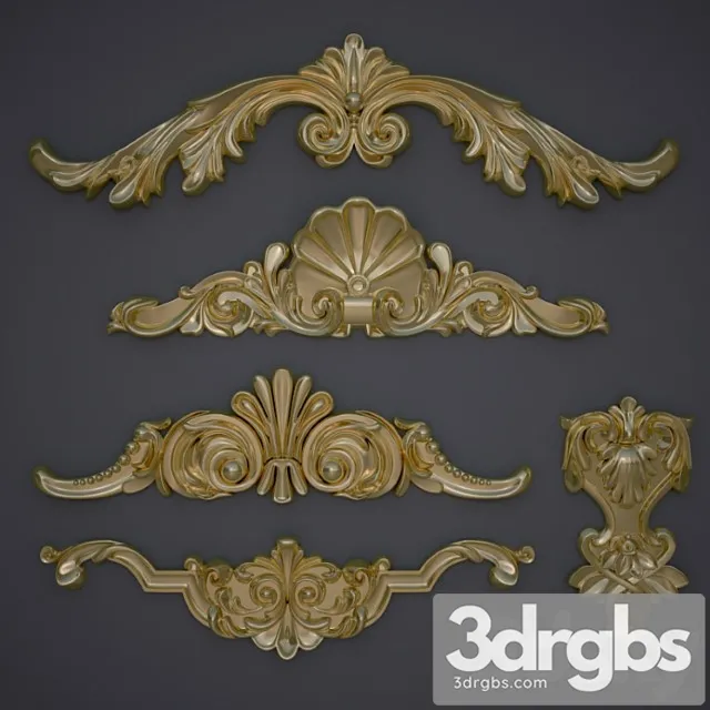 Diekorativnyie Eliemienty Liepnina 3D Model Free