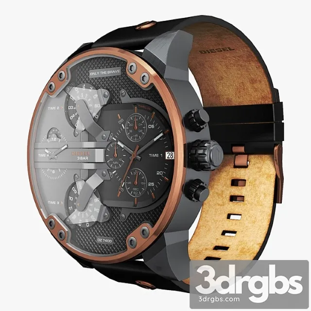 Diesel mr. daddy dz 7400 3D Model Free