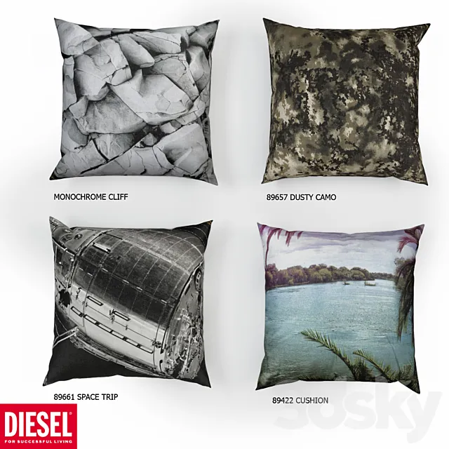 Diesel pillows 3DModel