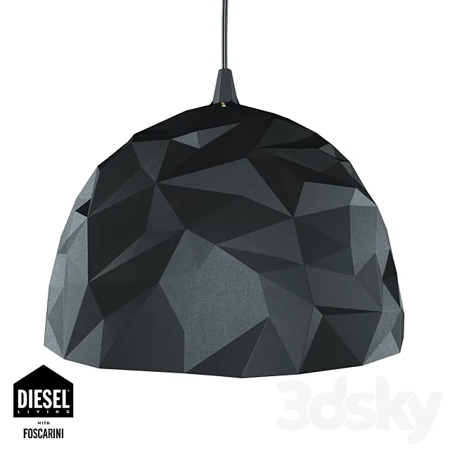 Diesel with Foscarini Rock 3DModel