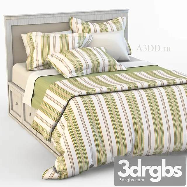 Diet Bed 13 1000x1600 3D Model Free