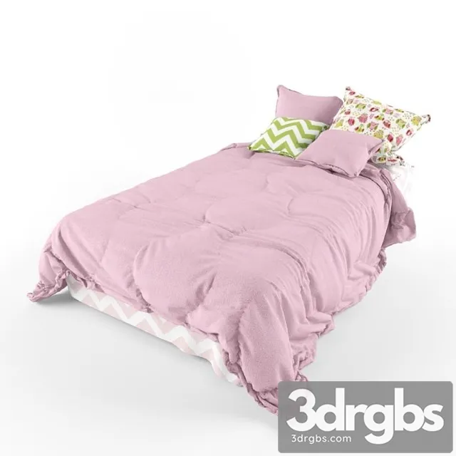 Dietskaia Bed 3D Model Free