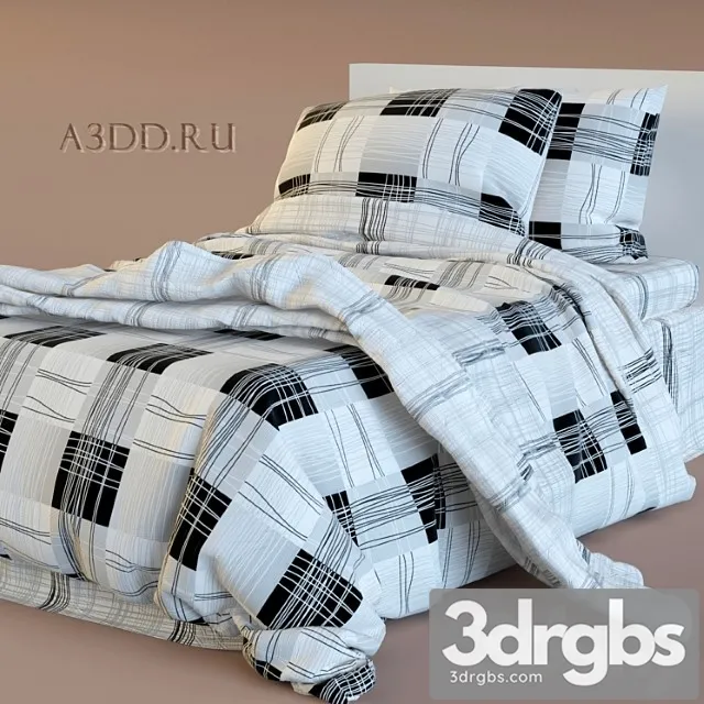 Dietskaia Postiel 9 1000kh1600 3D Model Free