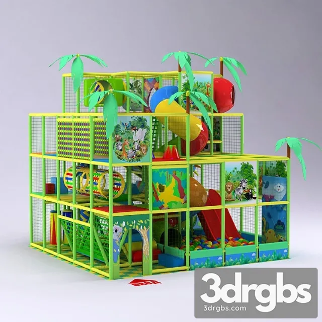 Dietsky Game Complex 4 3D Model Free