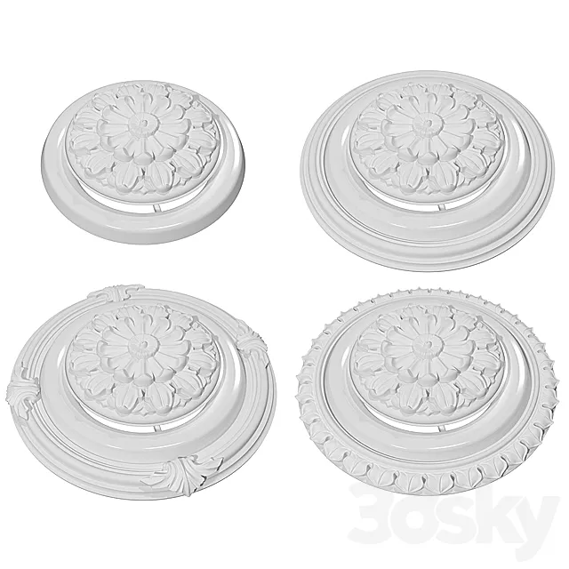 Diffuser for ventilation Dikart 3D Model