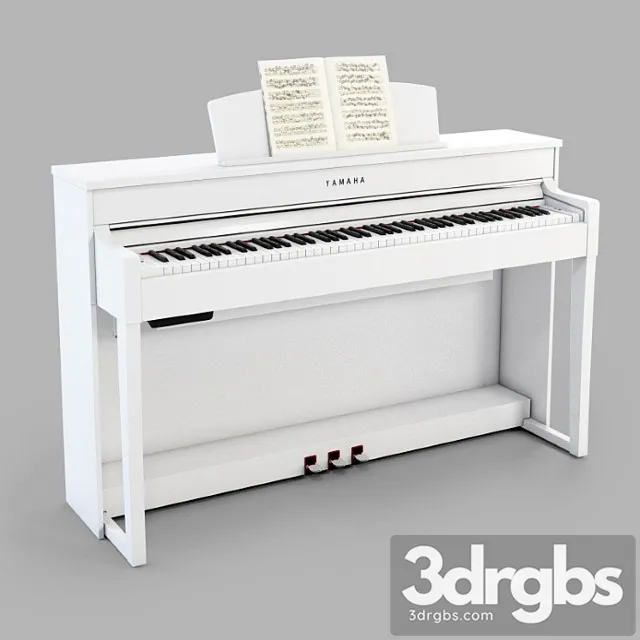Digital piano Yamaha Clavinova Cpl 535 3D Model Download