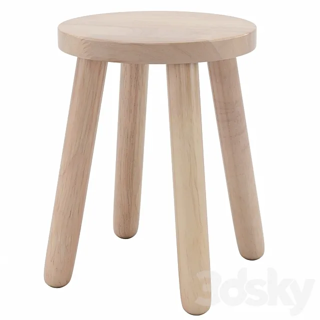Dilcia Stool 3D Model