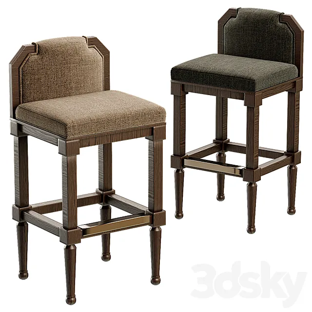 Dillin barstool 3D Model