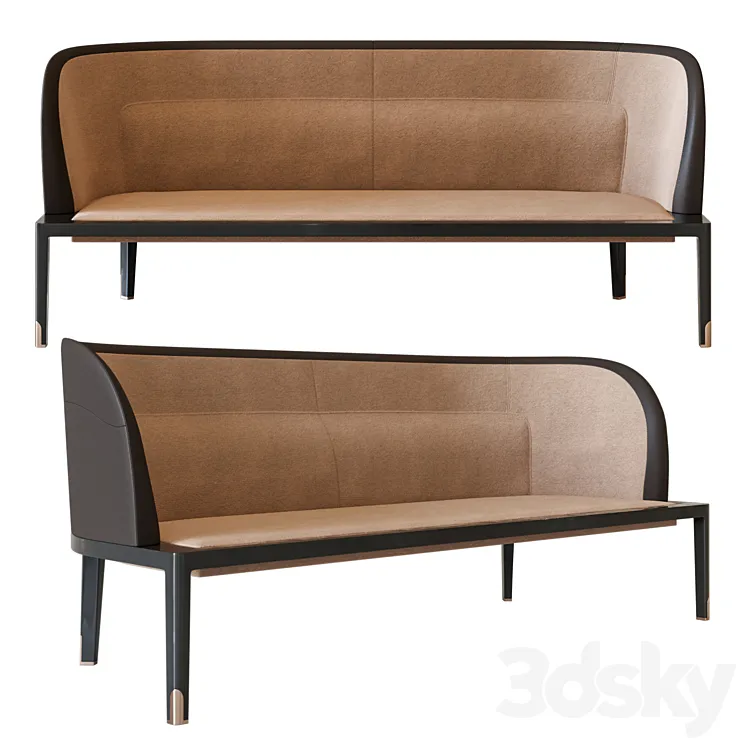 Dimensione Chi Wing Lo Sofa - Edra 3D Model Free