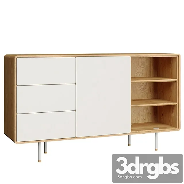 Dimensiva fina dresser 118 by gazzda 2 3D Model Free