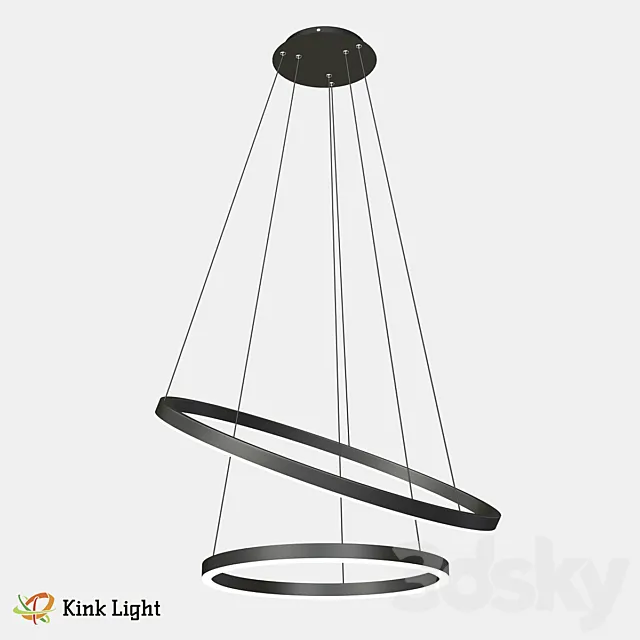 Dimmable suspension Thor black 08219.19 OM 3DModel