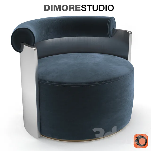 DIMORESTUDIO Poltrona 081 3DModel