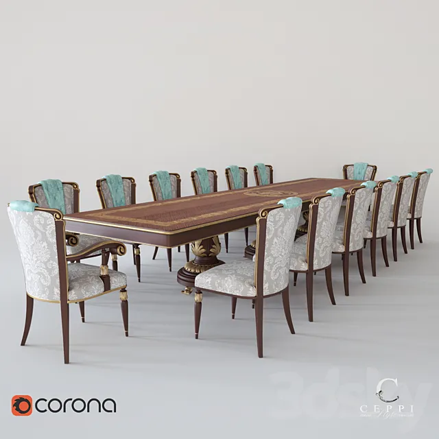 Dinette - Ceppi 3D Model