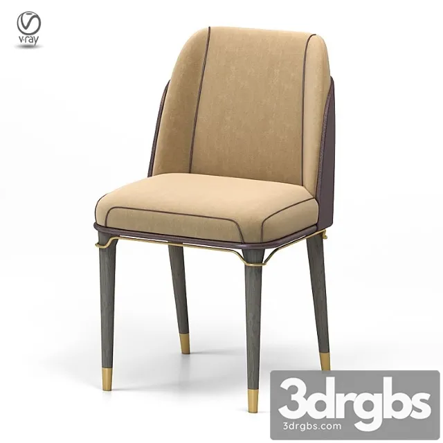 Dining Chair 128 3D Model Free