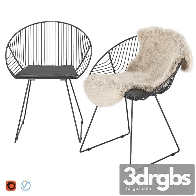 Dining chair 2 3D Model Free