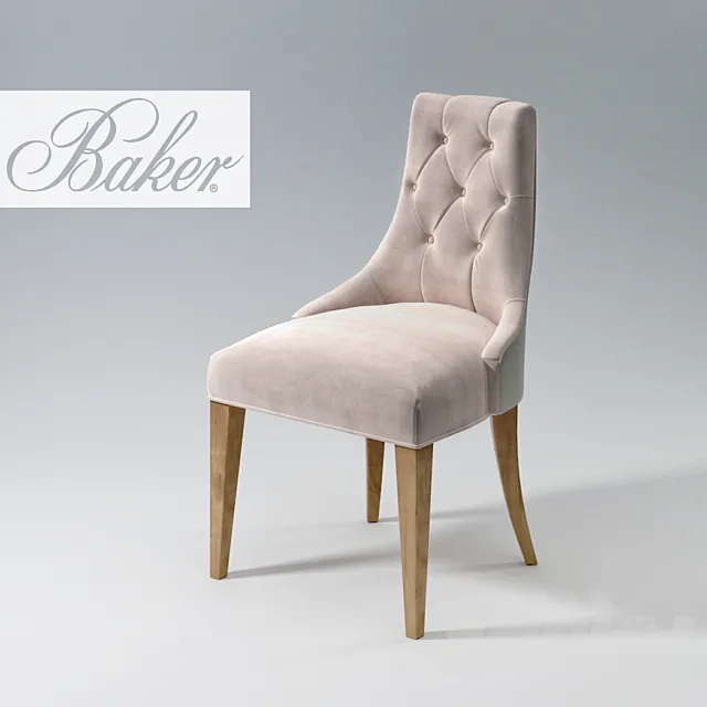 Dining Chair Baker 3D Model