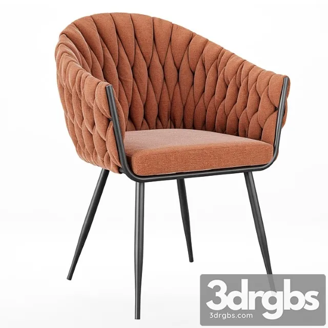 Dining chair bigarden matilda 9691-lm 2 3D Model Free