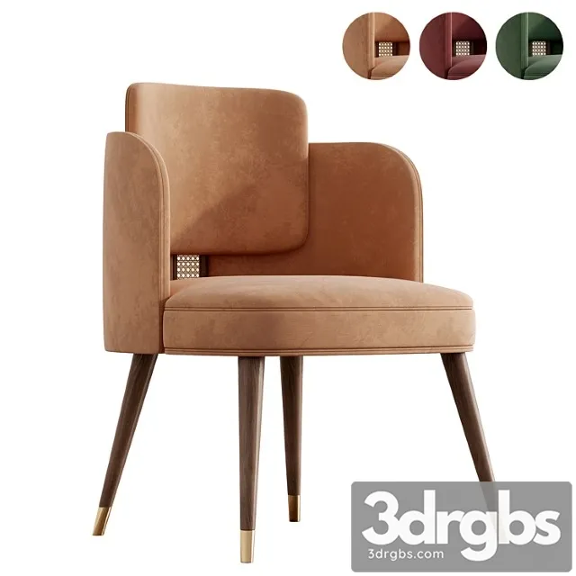 Dining Chair Bond Mezzo Collection 3D Model Free