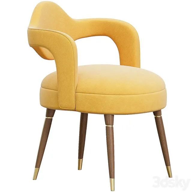 DINING CHAIR CHAPLIN 3D Model