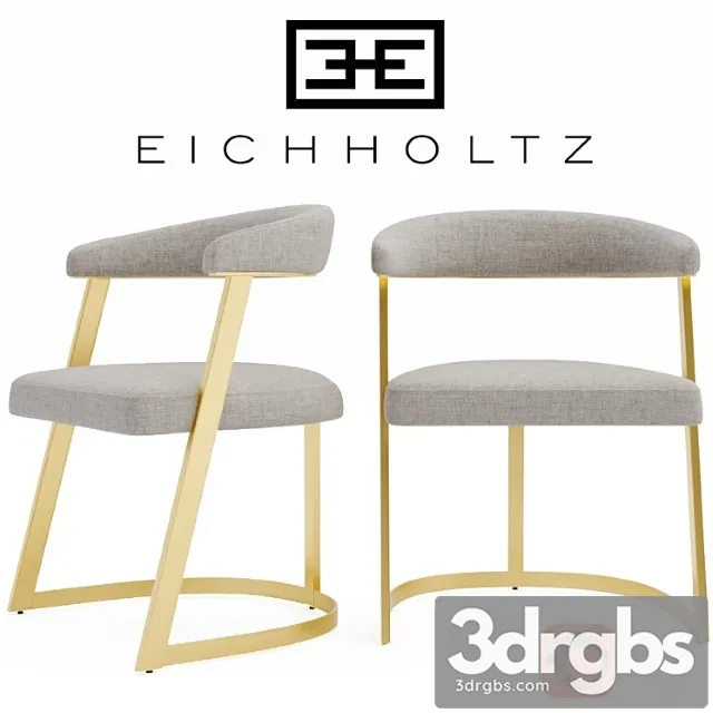 Dining chair eichholtz 111473 dexter 2 3D Model Free