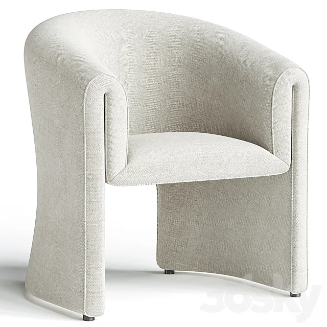 Dining chair Elmore Portland Cream Free Download