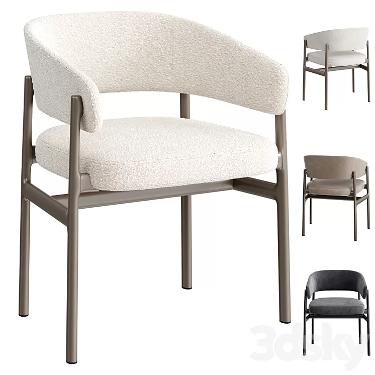 DINING CHAIR LYS 3D Model Free