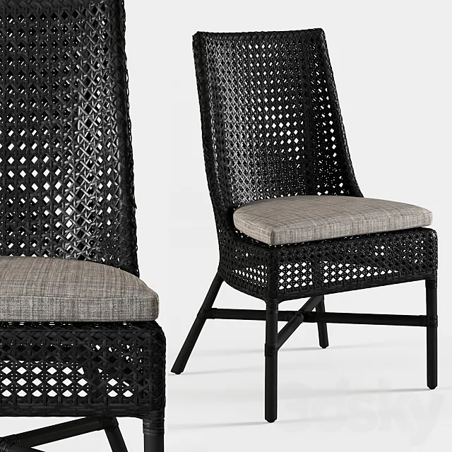 Dining Chair Maluku 3DModel