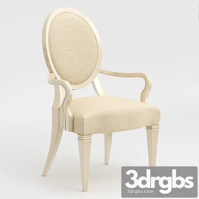 Dining chair taste-full arm caracole cla-016-274 2 3D Model Free